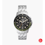 Fossil FB-01 Chronograph Smoke Stainless Steel Watch