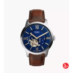 Fossil Townsman Automatic Brown Leather Watch